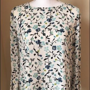 LOFT Floral Blouse